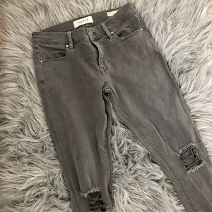 pacsun gray ripped jeans